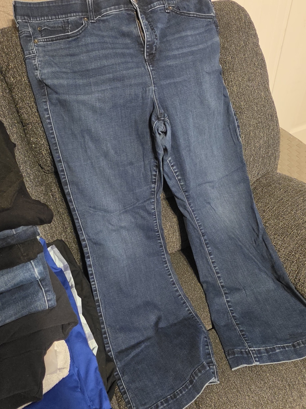 torrid Dark Blue Flare Jeans